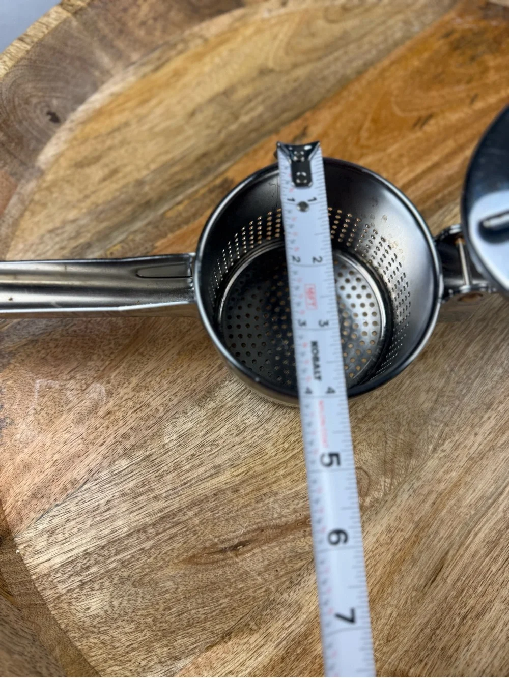 Heavy Duty Stainless Steel Potato Ricer Masher Fruit Press Kitchen Tool